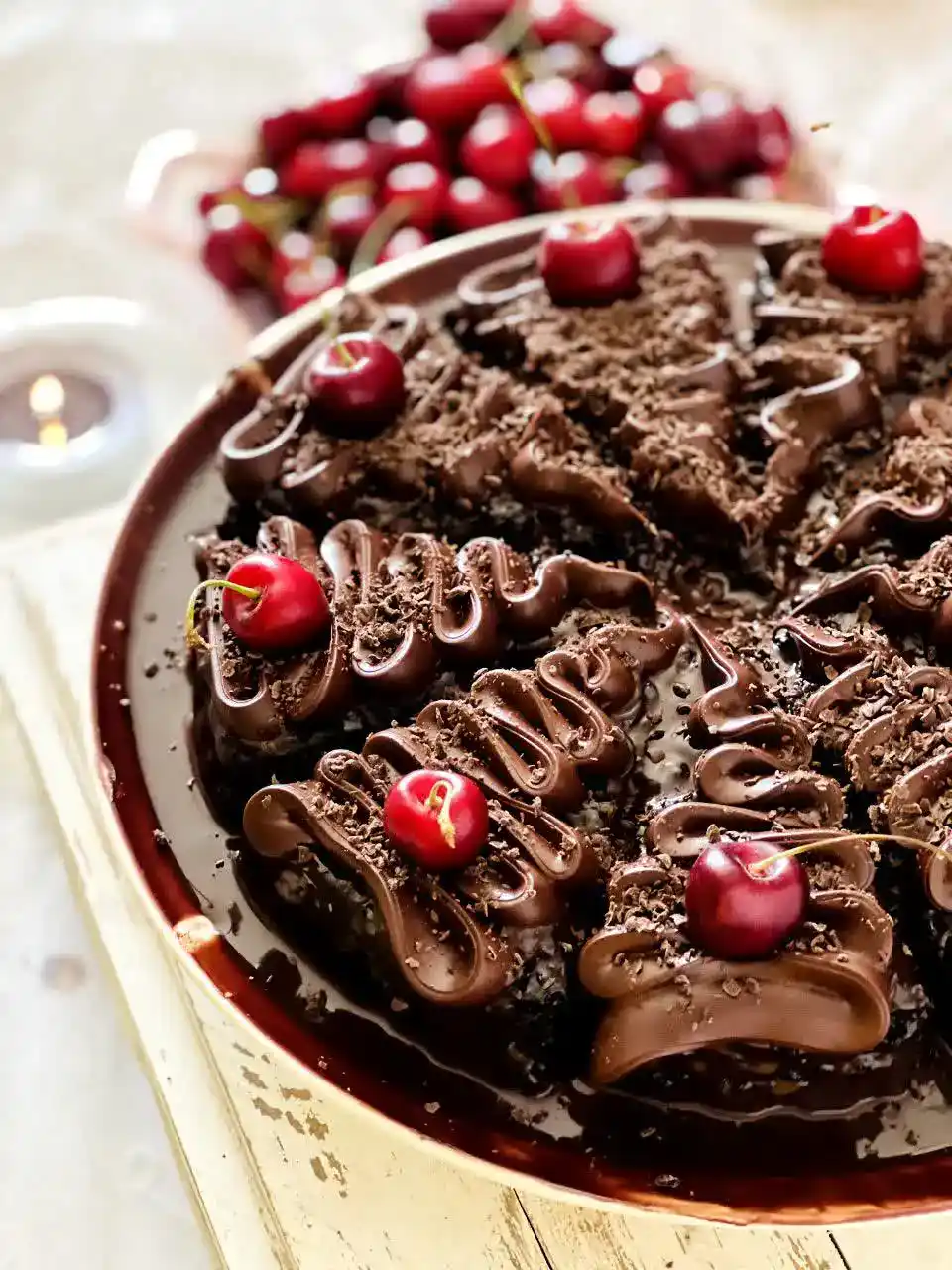 آموزش کیک شکلاتی خیس