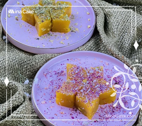 آموزش حلوا کاسترد خش