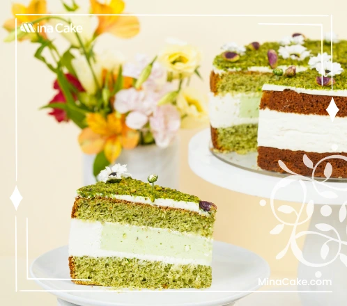 آموزش کیک اسفناج (گریلند)